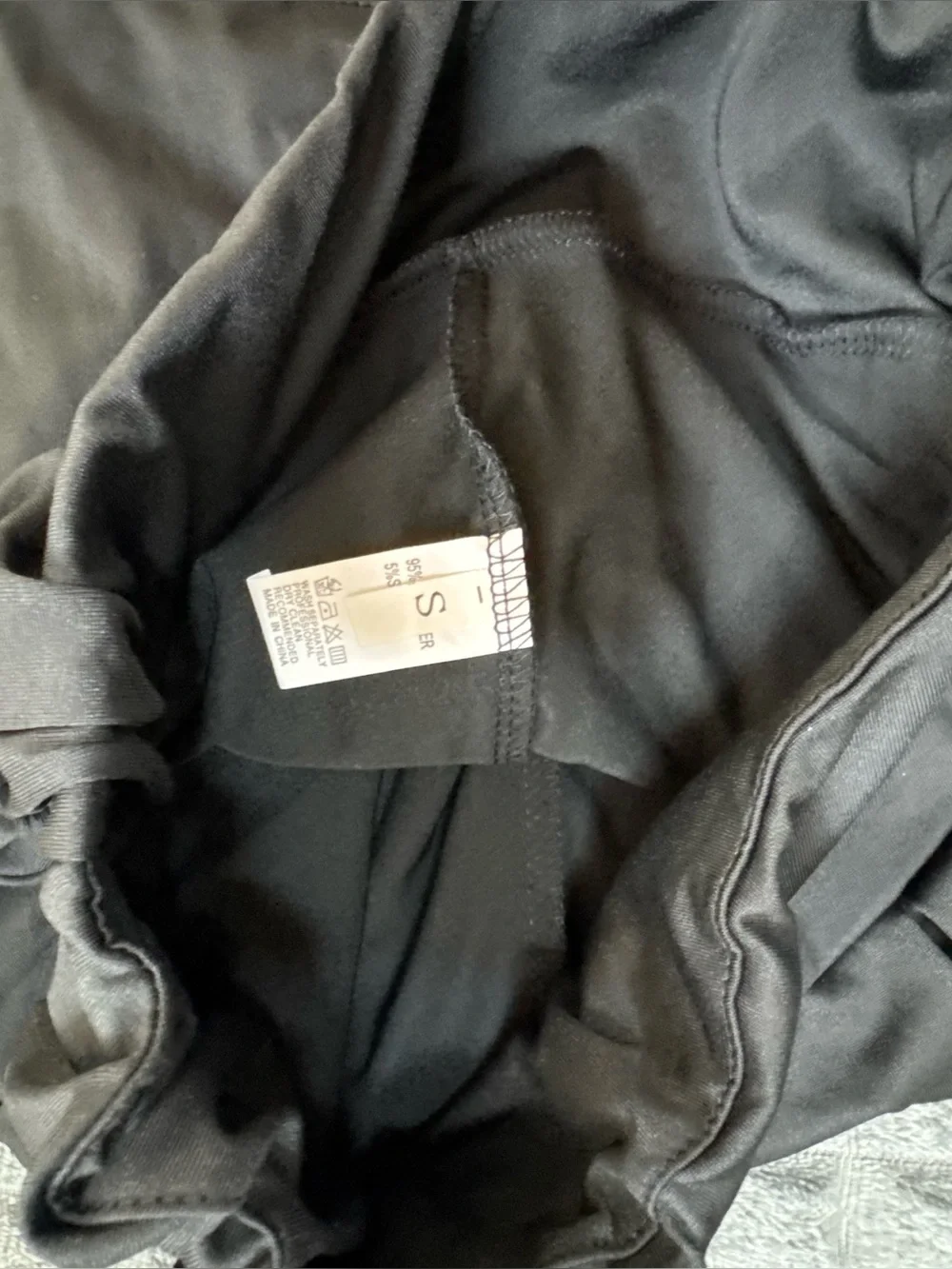 2/$20 NWOT Women's Small Black Athletic Tennis Skirt with Built in Shorts (B3)